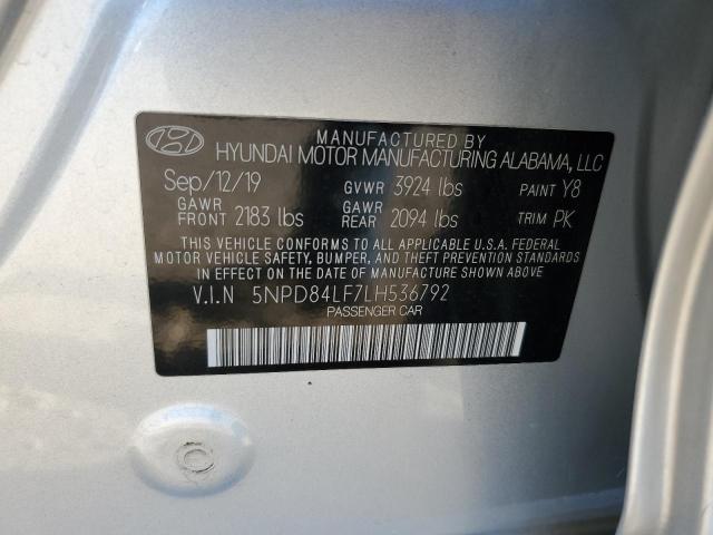 Photo 11 VIN: 5NPD84LF7LH536792 - HYUNDAI ELANTRA 