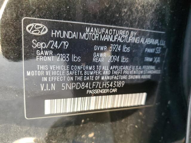 Photo 12 VIN: 5NPD84LF7LH543189 - HYUNDAI ELANTRA SE 