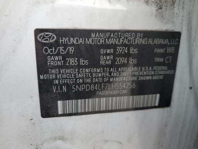 Photo 11 VIN: 5NPD84LF7LH554256 - HYUNDAI ELANTRA SE 