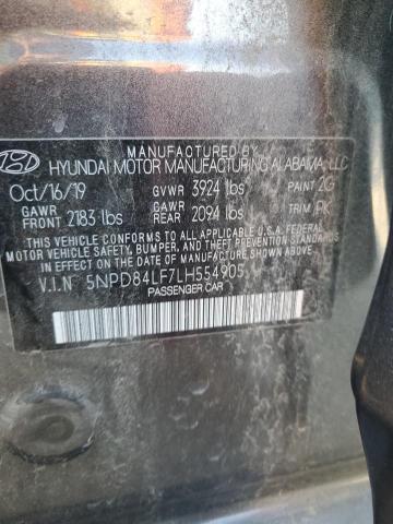 Photo 11 VIN: 5NPD84LF7LH554905 - HYUNDAI ELANTRA SE 