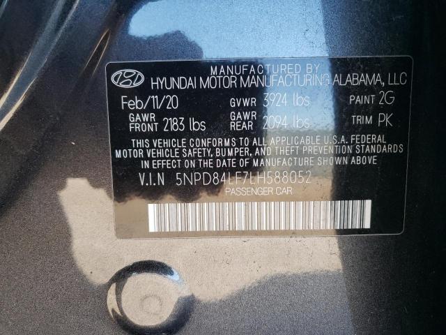 Photo 11 VIN: 5NPD84LF7LH588052 - HYUNDAI ELANTRA 