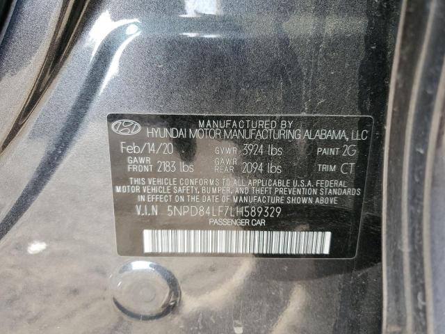 Photo 11 VIN: 5NPD84LF7LH589329 - HYUNDAI ELANTRA SE 