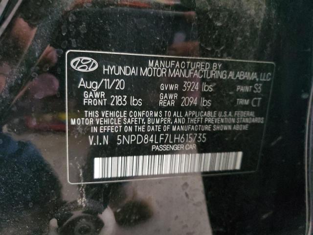 Photo 11 VIN: 5NPD84LF7LH615735 - HYUNDAI ELANTRA SE 