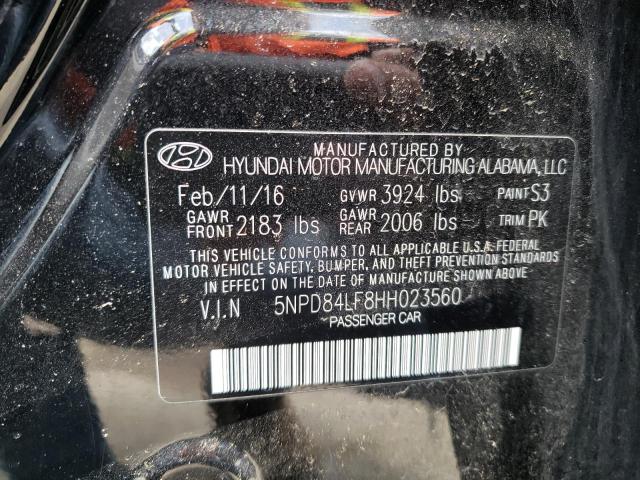 Photo 9 VIN: 5NPD84LF8HH023560 - HYUNDAI ELANTRA SE 