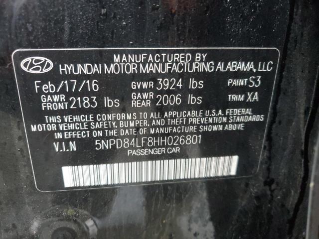 Photo 13 VIN: 5NPD84LF8HH026801 - HYUNDAI ELANTRA SE 