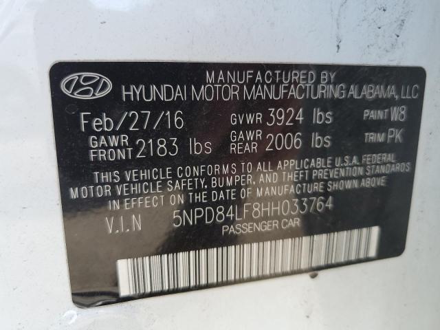 Photo 9 VIN: 5NPD84LF8HH033764 - HYUNDAI ELANTRA SE 