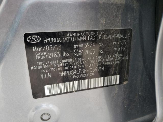 Photo 11 VIN: 5NPD84LF8HH036714 - HYUNDAI ELANTRA 