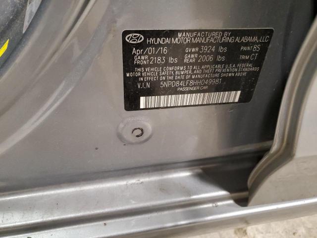 Photo 11 VIN: 5NPD84LF8HH049981 - HYUNDAI ELANTRA 