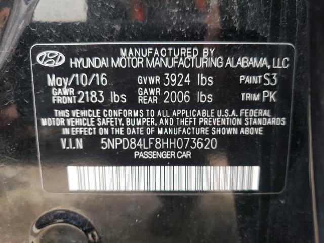 Photo 9 VIN: 5NPD84LF8HH073620 - HYUNDAI ELANTRA SE 