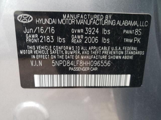 Photo 9 VIN: 5NPD84LF8HH096556 - HYUNDAI ELANTRA 