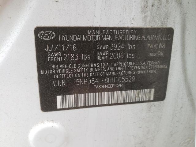 Photo 9 VIN: 5NPD84LF8HH105529 - HYUNDAI ELANTRA SE 