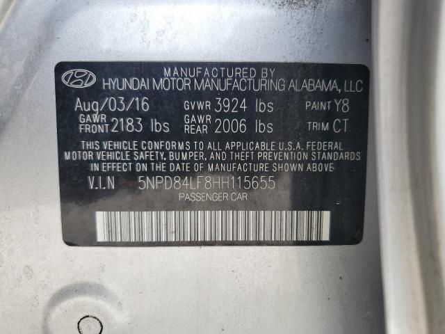 Photo 11 VIN: 5NPD84LF8HH115655 - HYUNDAI ELANTRA 