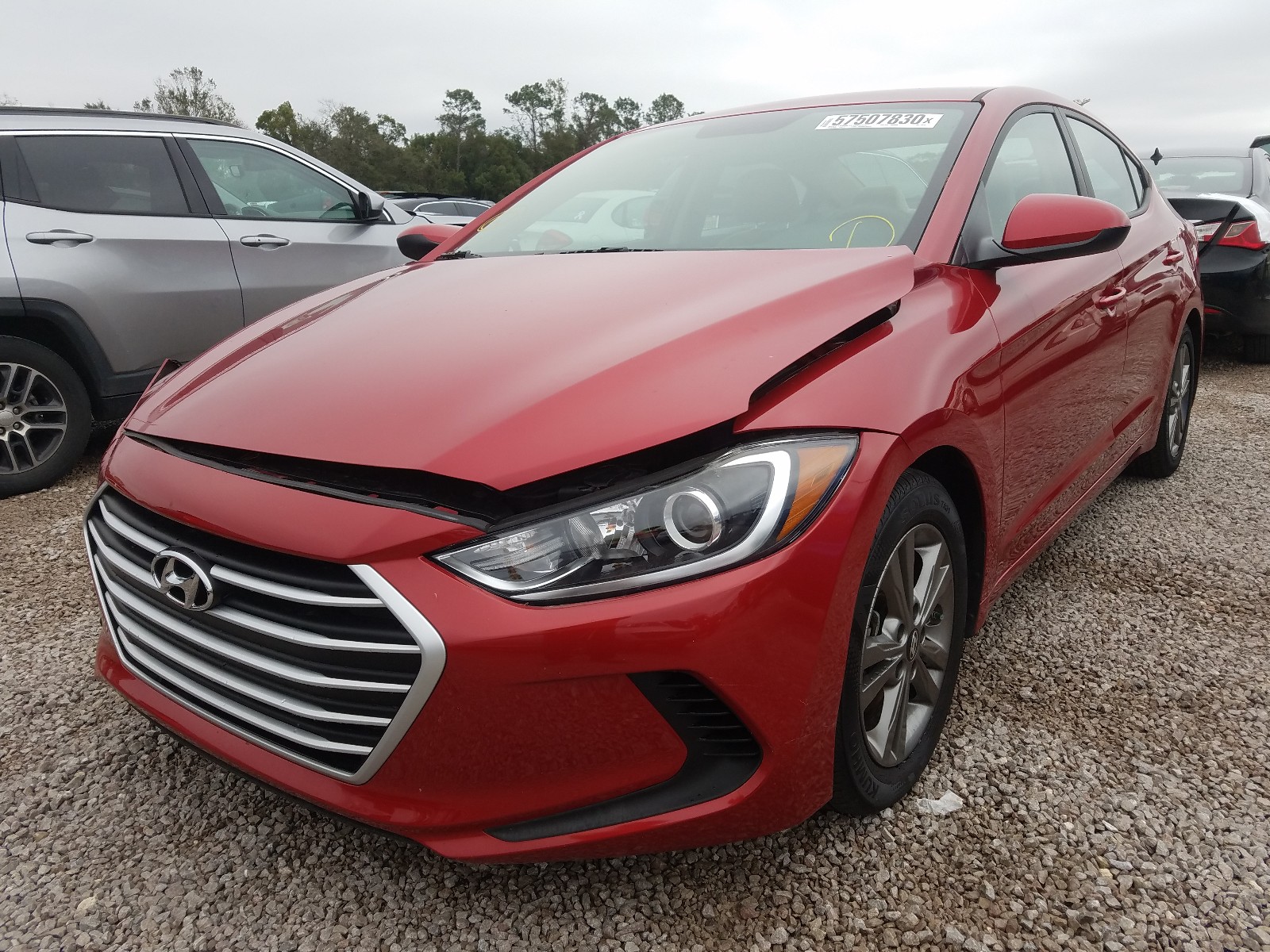 Photo 1 VIN: 5NPD84LF8HH196348 - HYUNDAI ELANTRA 