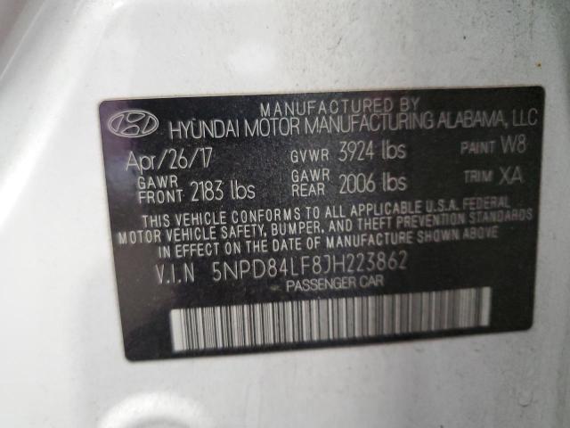 Photo 11 VIN: 5NPD84LF8JH223862 - HYUNDAI ELANTRA SE 