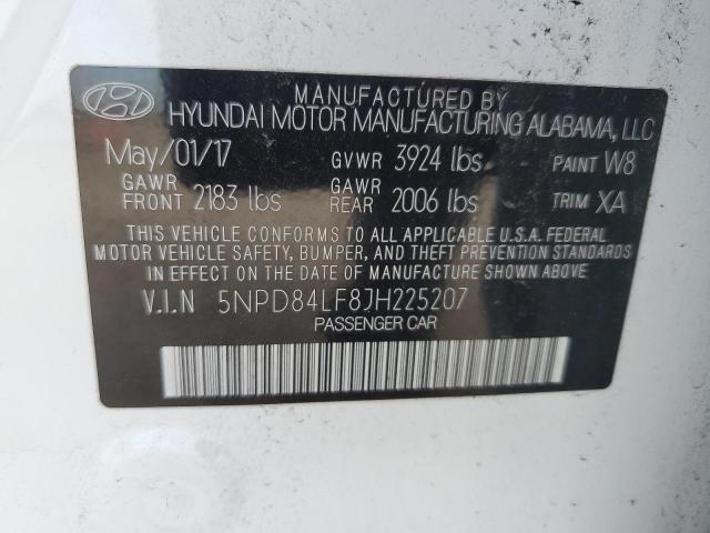 Photo 9 VIN: 5NPD84LF8JH225207 - HYUNDAI ELANTRA SE 