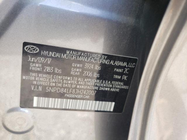 Photo 9 VIN: 5NPD84LF8JH242007 - HYUNDAI ELANTRA 