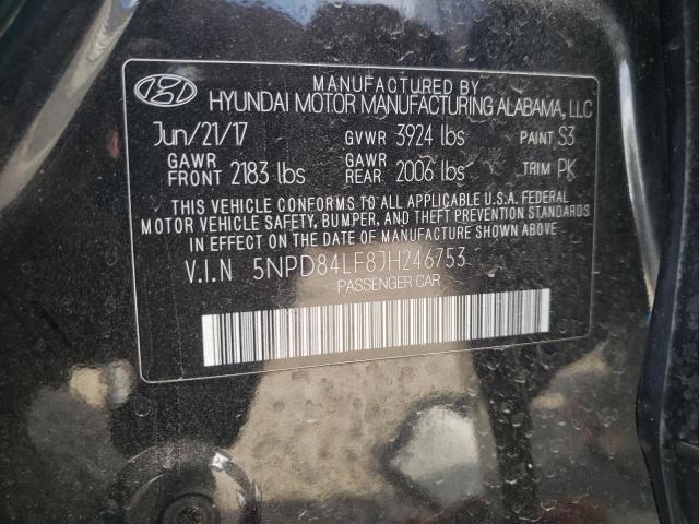 Photo 11 VIN: 5NPD84LF8JH246753 - HYUNDAI ELANTRA SE 