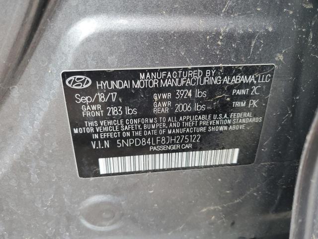 Photo 9 VIN: 5NPD84LF8JH275122 - HYUNDAI ELANTRA SE 