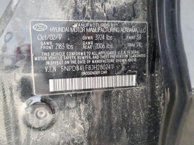 Photo 11 VIN: 5NPD84LF8JH280241 - HYUNDAI ELANTRA SE 