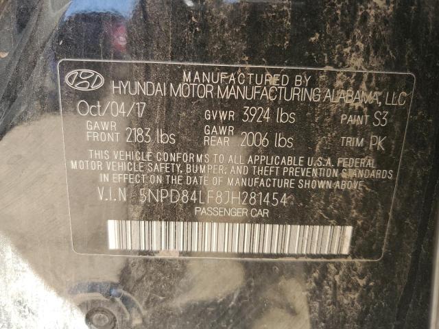 Photo 11 VIN: 5NPD84LF8JH281454 - HYUNDAI ELANTRA 