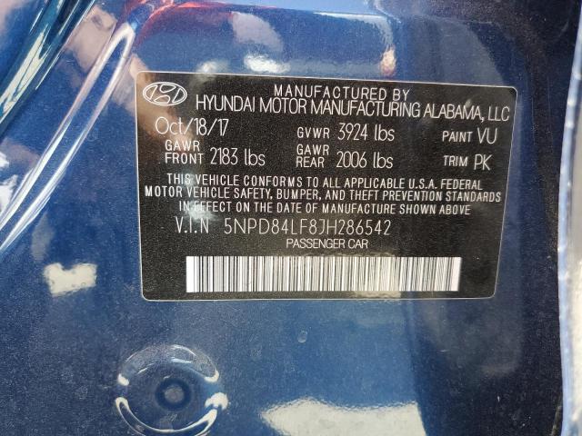 Photo 12 VIN: 5NPD84LF8JH286542 - HYUNDAI ELANTRA 