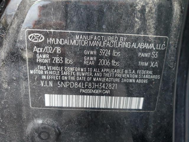 Photo 9 VIN: 5NPD84LF8JH342821 - HYUNDAI ELANTRA 