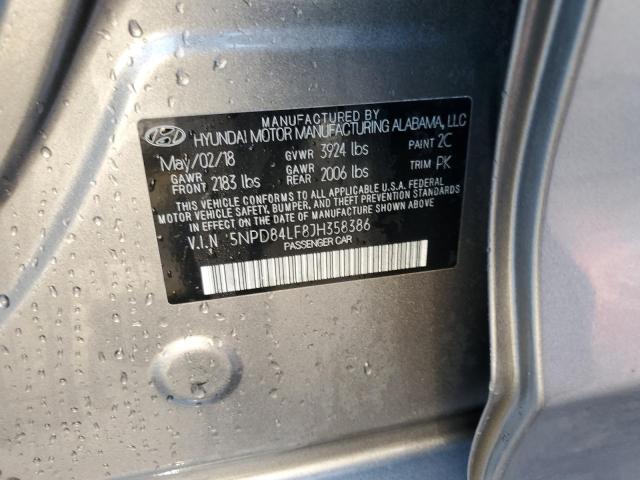 Photo 11 VIN: 5NPD84LF8JH358386 - HYUNDAI ELANTRA SE 