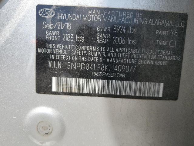 Photo 11 VIN: 5NPD84LF8KH409077 - HYUNDAI ELANTRA SE 