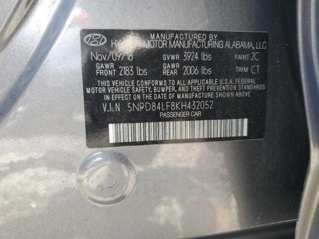 Photo 12 VIN: 5NPD84LF8KH432052 - HYUNDAI ELANTRA SE 