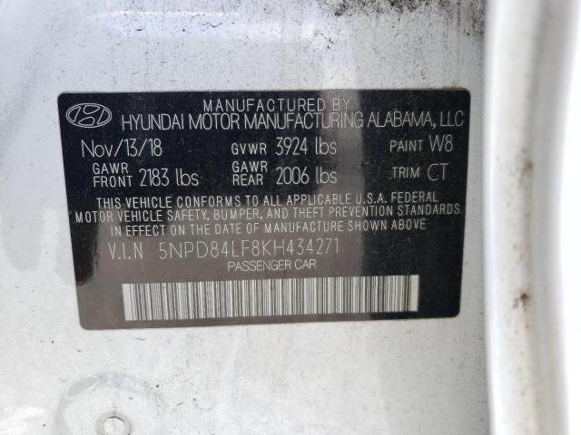 Photo 11 VIN: 5NPD84LF8KH434271 - HYUNDAI ELANTRA 