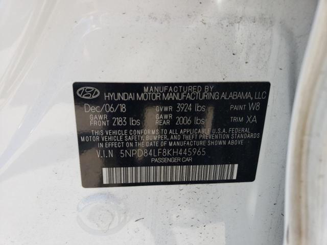 Photo 11 VIN: 5NPD84LF8KH445965 - HYUNDAI ELANTRA 