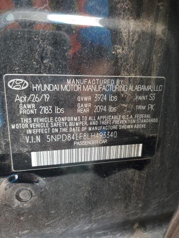 Photo 11 VIN: 5NPD84LF8LH493340 - HYUNDAI ELANTRA SE 