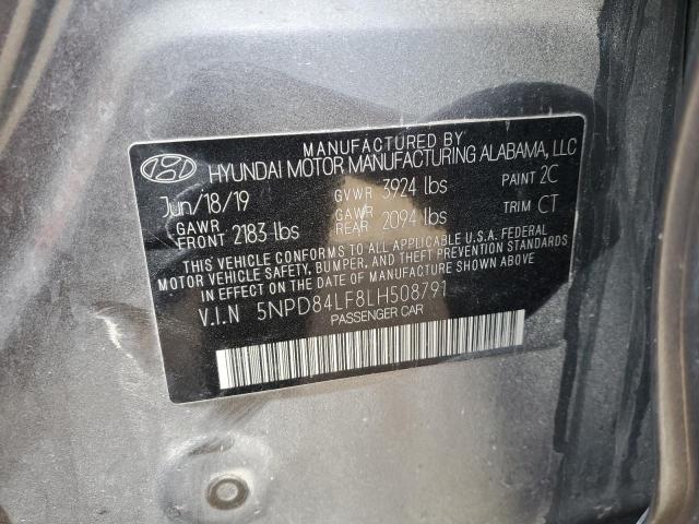 Photo 12 VIN: 5NPD84LF8LH508791 - HYUNDAI ELANTRA SE 