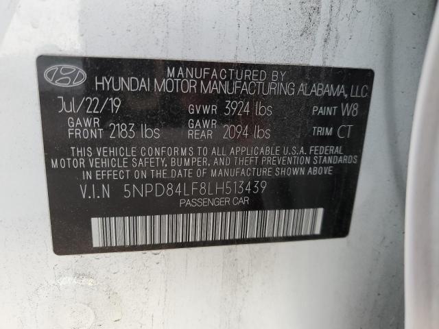 Photo 11 VIN: 5NPD84LF8LH513439 - HYUNDAI ELANTRA SE 