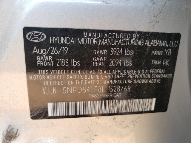 Photo 7 VIN: 5NPD84LF8LH528765 - HYUNDAI ELANTRA SE 