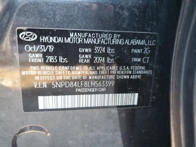 Photo 11 VIN: 5NPD84LF8LH563399 - HYUNDAI ELANTRA 