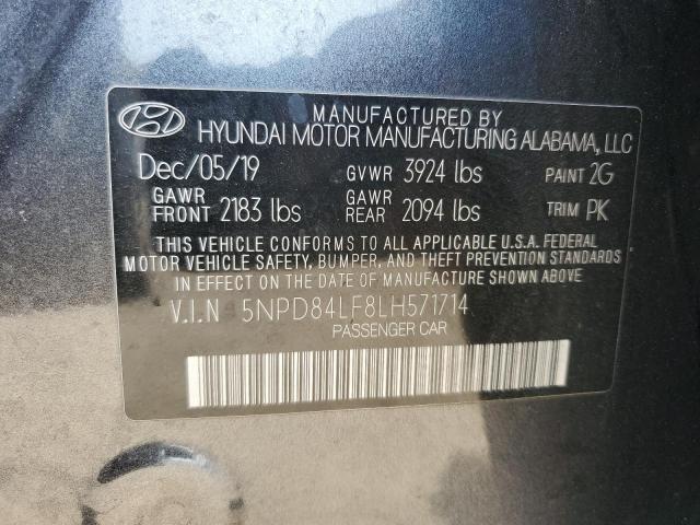 Photo 12 VIN: 5NPD84LF8LH571714 - HYUNDAI ELANTRA SE 