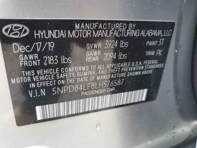 Photo 11 VIN: 5NPD84LF8LH576587 - HYUNDAI ELANTRA 