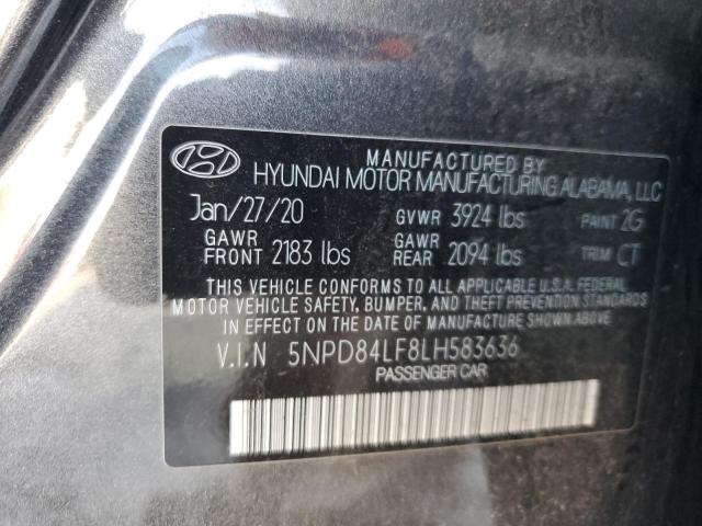 Photo 11 VIN: 5NPD84LF8LH583636 - HYUNDAI ELANTRA 