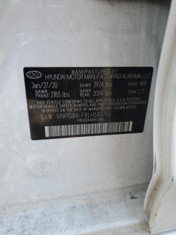 Photo 11 VIN: 5NPD84LF8LH583765 - HYUNDAI ELANTRA SE 