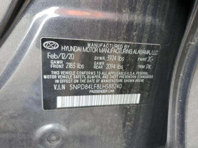 Photo 11 VIN: 5NPD84LF8LH588240 - HYUNDAI ELANTRA SE 