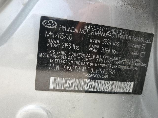 Photo 11 VIN: 5NPD84LF8LH595138 - HYUNDAI ELANTRA 