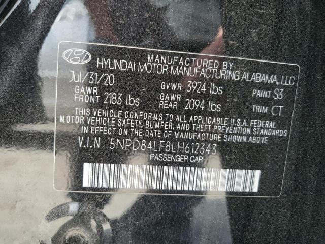 Photo 11 VIN: 5NPD84LF8LH612343 - HYUNDAI ELANTRA 