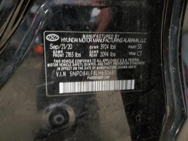 Photo 12 VIN: 5NPD84LF8LH630681 - HYUNDAI ELANTRA 