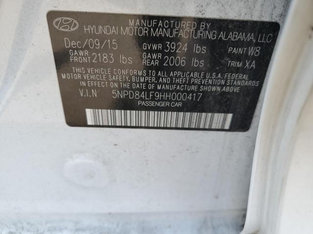 Photo 11 VIN: 5NPD84LF9HH000417 - HYUNDAI ELANTRA 