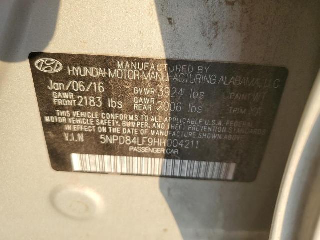 Photo 11 VIN: 5NPD84LF9HH004211 - HYUNDAI ELANTRA SE 