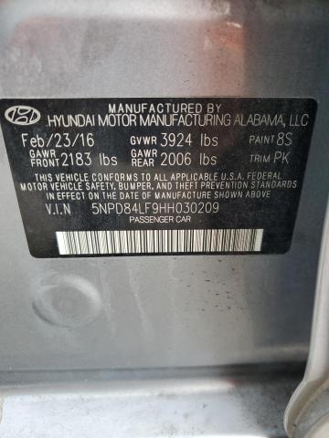 Photo 11 VIN: 5NPD84LF9HH030209 - HYUNDAI ELANTRA SE 