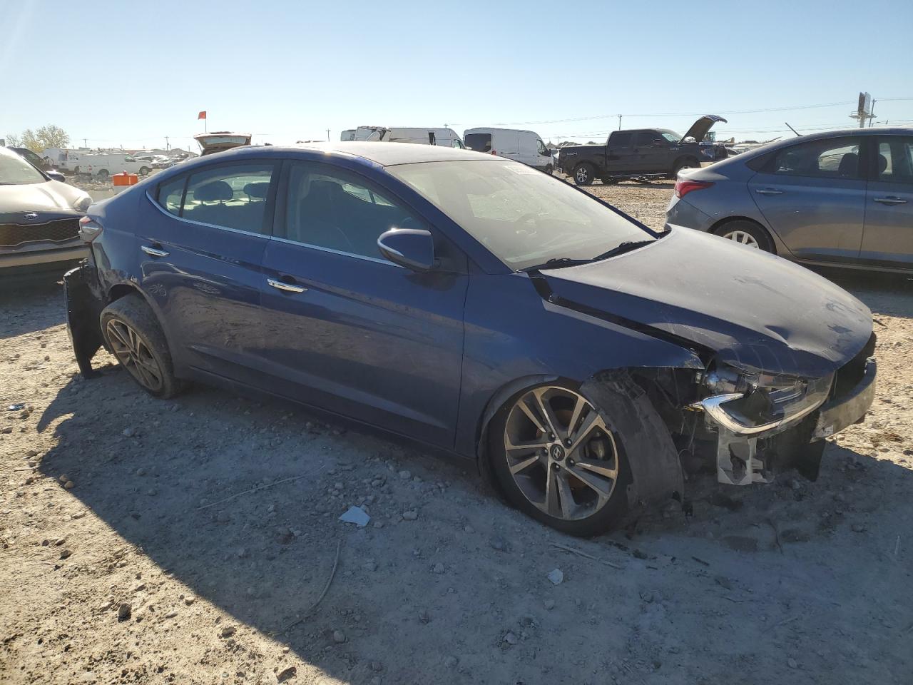 Photo 3 VIN: 5NPD84LF9HH031733 - HYUNDAI ELANTRA 