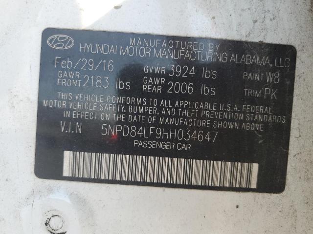 Photo 11 VIN: 5NPD84LF9HH034647 - HYUNDAI ELANTRA SE 