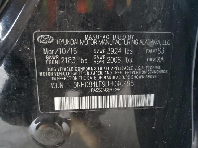 Photo 11 VIN: 5NPD84LF9HH040495 - HYUNDAI ELANTRA 